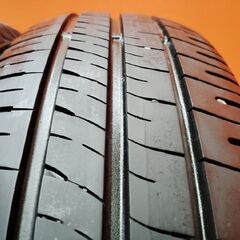 DUNLOP ENASAVE EC204 185/65R15 夏タイヤ 4本 22～23年製 バリ溝 ノート フリード イスト アクア プレミオ デミオ シエンタ等　(VTK215)の画像