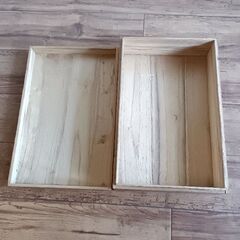 (中古)レトロ 木箱の画像