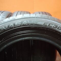 DUNLOP ENASAVE EC300+ 185/65R15 15インチ 夏タイヤ 4本 22～23年製 バリ溝 シエンタ ノート フリード アリオン ベンツAクラス等 (KTM457) の画像