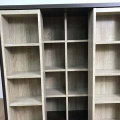 【新品】☆ダブルスライド付きブックラック BROK☆【OUTLET】の画像