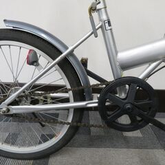 CONVENI FOLDING BIKE 20インチ 折り畳み自転車 サビ多め 泥よけ付きの画像