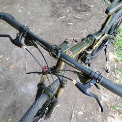 ☆【決まりました】新品に近い美品です！折りたたみ式フルサスペンションマウンテンバイクMTB  Cyrusher FR100 ☆の画像