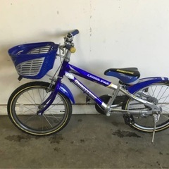 △ q 岐阜発/ ブリジストン/ CROSS FIRE/ 子供用自転車/ 18インチ/ キッズマウンテンバイク/変速なし/走行確認/現状品/ 管03s/ R7.7/11 △の画像