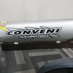 CONVENI FOLDING BIKE 20インチ 折り畳み自転車 サビ多め 泥よけ付きの画像