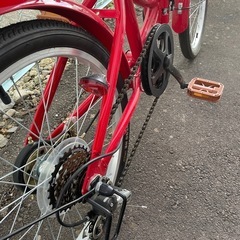 【折り畳み自転車】20インチ　譲渡書あり　の画像