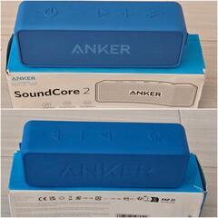 ANKER ワイヤレススピーカー 青　の画像