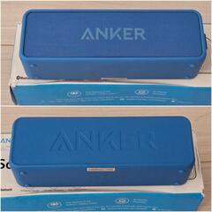 ANKER ワイヤレススピーカー 青　の画像