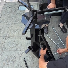 手動タイヤ交換機の画像