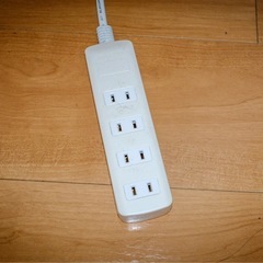 デスク用電気スタンド&延長コードの画像