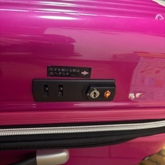 スーツケース　鍵付き　欠品なしの画像