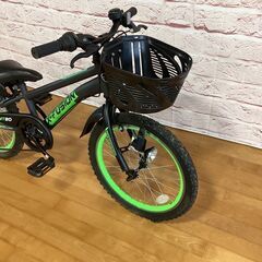 【小学生用】整備済中古自転車 ケント20型 X-ヒュージョン 身長115cm程度から 黒緑色 <自転車のオオムラ 静岡店>の画像