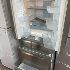リサイクルショップどりーむ天保山店　No3517 冷蔵庫　４５１L　大型冷蔵庫　東芝　２００６年製　自動製氷機能付きの画像