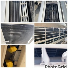 お薦め品‼️分解洗浄済み‼️激安‼️シャープルームエアコン 6-8畳用2.2 kW2017年の画像