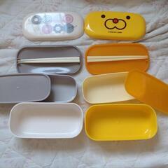 お弁当箱とタンブラーの画像