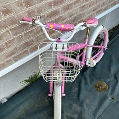 自転車　女の子　5才〜8才の画像