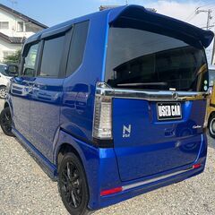 車検令和9年7月15日！２８年式！N-BOXカスタム！フルセグTV、ナビ、Bluetooth！Bカメラ！360°ドラレコ！両側Pスライドドア！乗って帰れます♪の画像