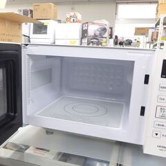電子レンジ 2022年製 日立 HMR-FT183 フラットタイプ 17L 単機能電子レンジ HITACHI☆ 札幌市 北区 屯田の画像