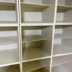 【お譲り先決まりました】ボックスキューブ型棚12個の画像