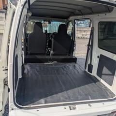 令和１年６月　ハイゼットカーゴDX　SA３　乗って帰れる アイドリングストップ　BluetoothAudioナビ　SA３ 車検９年６月20日　ＡＴ　ガソリン/LPG燃料のハイブリッド車　コミコミ48万円の画像