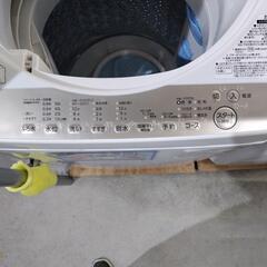 配送可【東芝】7K洗濯機★2021年製　分解クリーニング済み/6ヶ月保証付き【管理番号11807】知の画像