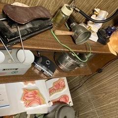 昭和レトロ　耳鼻科の椅子　とその他のレトロアイテムの画像