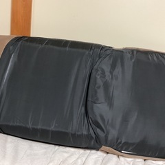 座椅子  Ｂ  ゴロ寝マット  48✖️D66✖️7✖️47cm  茶色系 布貼りの画像