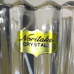 Noritake ノリタケ クリスタルガラス 花瓶の画像