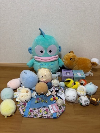 新品ぬいぐるみ等まとめ売り13個 お得】タグ付き新品多数ぬいぐるみ等 (takaryo) 倉賀野の