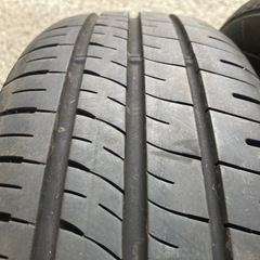 トヨタ純正スチールホイール夏タイヤセット アクア純正 ダンロップ 175/65R15 4本 溝あり 2023年製 流用可の画像