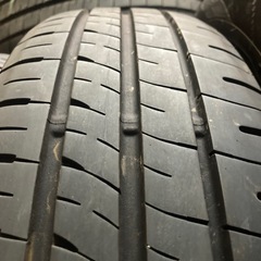 トヨタ純正スチールホイール夏タイヤセット アクア純正 ダンロップ 175/65R15 4本 溝あり 2023年製 流用可の画像