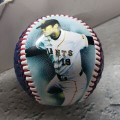 読売ジャイアンツ 巨人 背番号19番 上原 浩二　プリント転写ボール 1ダースの画像