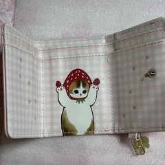 モフサンド三つ折り財布の画像