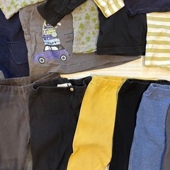 【札幌】80サイズ　男の子　秋冬服　まとめ売りの画像