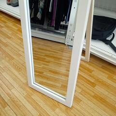 【リユースのサカイ八街店】★ジモティ割あり★ ミラー　姿見　ホワイト　クリーニング済　YJ6909の画像