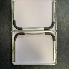 アウトドアテーブル キャンプテーブル ロールテーブル レジャーテーブル アウトドア 軽量 バーベキュー コンパクト 折りたたみ式 (ブラック)の画像