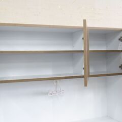 新品B級品 オープン食器棚 120エイトGY G-2299の画像