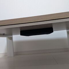 ニトリ/フラットヒーター付きリビングこたつの画像