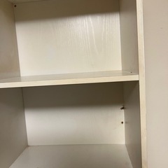 カラーボックス白2個セットの画像
