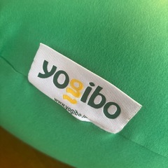【ジモティー限定SALE】7700→5500円　Yogibo Support ヨギボー サポート ビーズクッション ビーズソファ クッション ソファ シンプル インテリア リラックス グリーンの画像