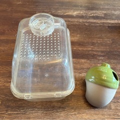 ハムスター🐹用、砂浴びケース　& どんぐりハウスです。の画像