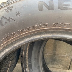 【本日まで】スタッドレスタイヤ 195/65R15の画像