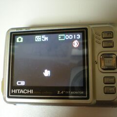 【★HITACHI　日立 コンパクト　デジカメ HDC-508X　2.4TFT液晶モニター　説明書　美品】の画像