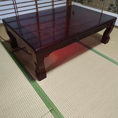 昭和レトロ家具調こたつ　動作確認済の画像
