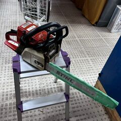 STIHL チェーンソー 023 動作品 伐採作業の画像
