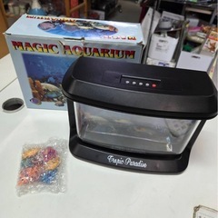 MAGIC AQUARIUM マジックアクアリウム おもちゃ 玩具 水槽 観賞用 金魚  中古 動作確認済③の画像