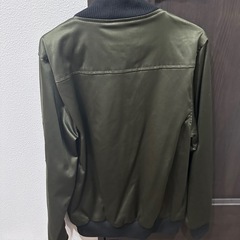 【カーキ MA-1風 ジャケット】THE YOUNG WON メンズの画像