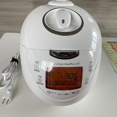 なでしこ健康生活 炊飯器 CRP-N0610F 圧力IH炊飯器の画像