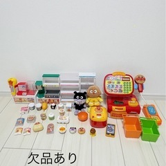 【アンパンマン大量セット】おままごと・レジ・知育おもちゃなどまとめ売り♪ 新品総額3万円以上！の画像