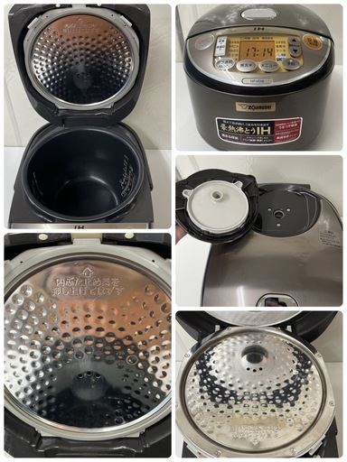 R440 ☀️ ZOJIRUSHI IH炊飯ジャー 1升(10合)炊き 13年製 NP-VD18 ⭐ 動作確認済 ⭐ クリーニング済