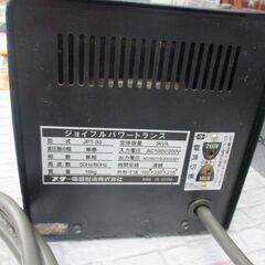 スズキッド JPT-30 トランス 3KVA 中古品 【ハンズクラフト宜野湾店】の画像